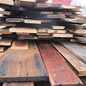 Plank wood furniture